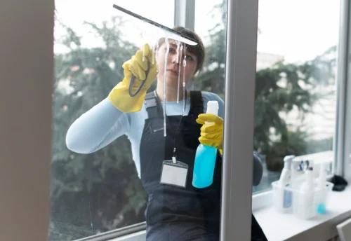 Nettoyage de vitres intérieures et extérieures à Saint-Georges-Haute-Ville